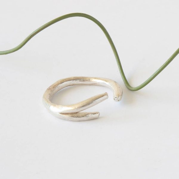 anillo plata coleccion por las ramas.